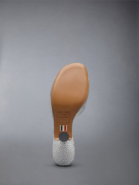 CRYSTAL HECTOR MULE 75MM WHITE