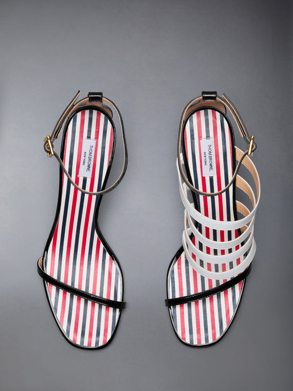 SOFT PATENT 4-BAR HIGH HEEL SANDAL 90MM - image 5