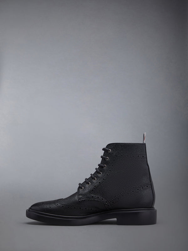 PEBBLE GRAIN RUBBER SOLE CLASSIC WINGTIP BOOT - image 3