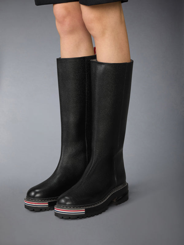 PEBBLE GRAIN HIKING SOLE KNEE HIGH BOOT - image 4