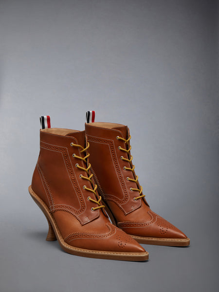 VACCHETTA WINGTIP BOOT 90MM NATURAL