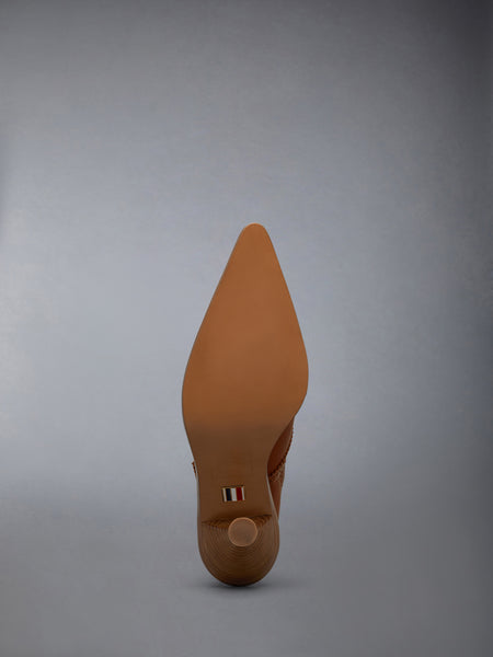 VACCHETTA WINGTIP BOOT 90MM NATURAL