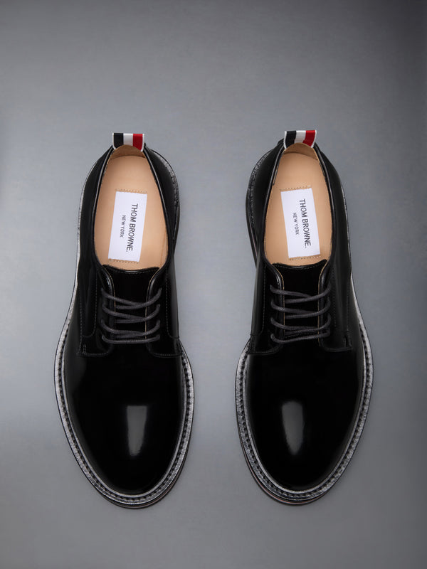 SOFT SPAZZOLATO RUBBER SOLE UNIFORM SHOE - image 5