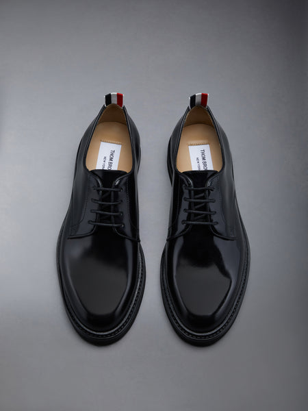 POLISHED CALF UNIFORM SHOE BLACK
