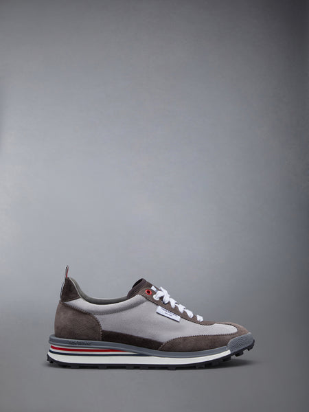 Calf Suede Tech Runner LT GREY