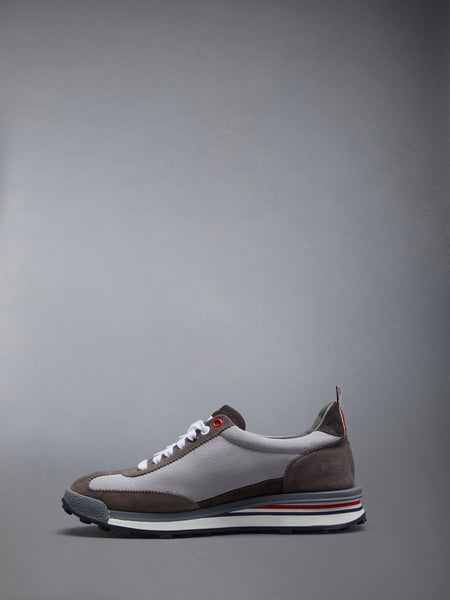 Calf Suede Tech Runner LT GREY