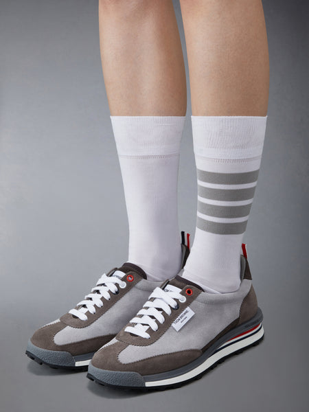 Calf Suede Tech Runner LT GREY