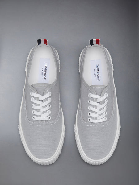 CANVAS RUBBER SOLE HERITAGE SNEAKERS DARK GREY