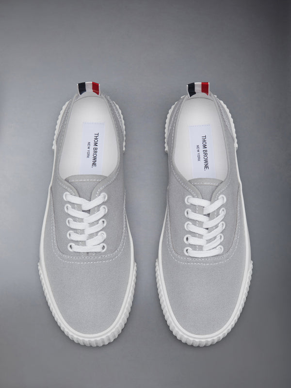 CANVAS RUBBER SOLE HERITAGE SNEAKERS - image 5