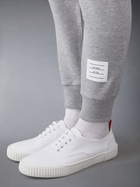 CANVAS RUBBER SOLE HERITAGE SNEAKERS WHITE