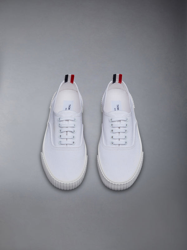 CANVAS RUBBER SOLE HERITAGE SNEAKERS - image 5