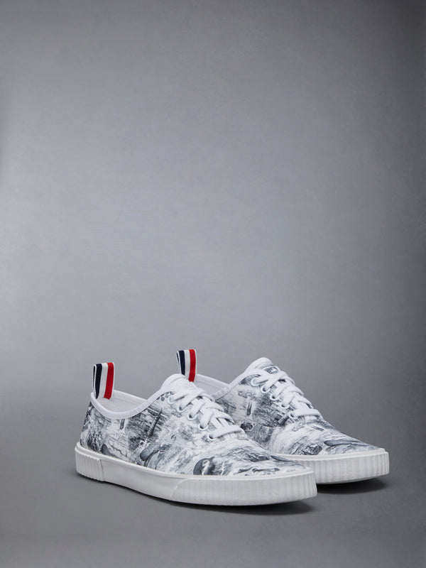 Nautical Toile Canvas Heritage Sneaker - image 2