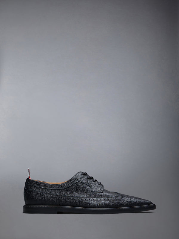 PEBBLE GRAIN LONGWING POINTED BROGUE - featured image