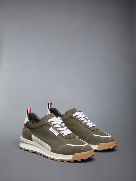 TECH NYLON ALUMNI SNEAKERS DK GREEN