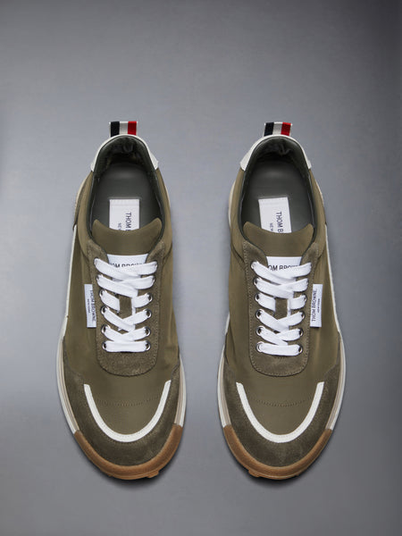 TECH NYLON ALUMNI SNEAKERS DK GREEN