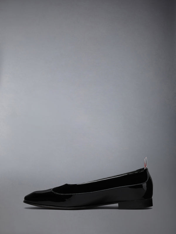 SOFT PATENT AND VELVET OPERA BALLERINA - image 4