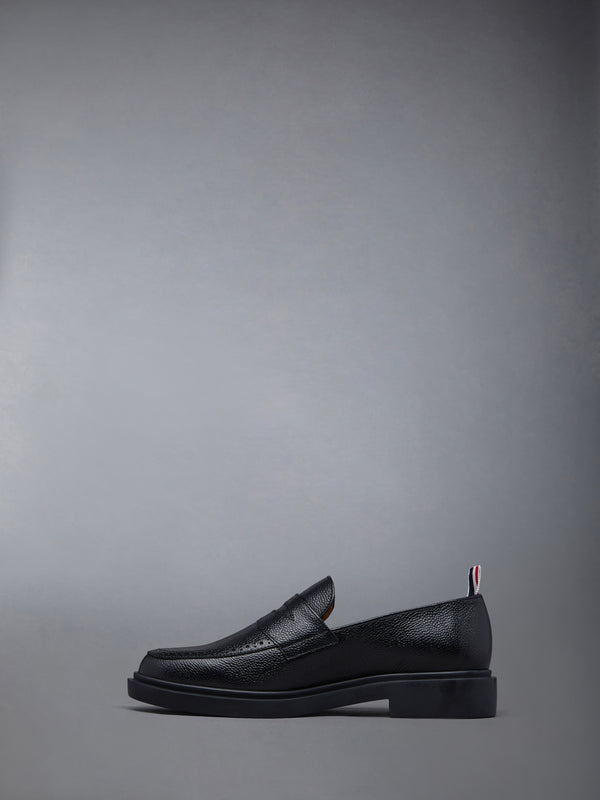 PEBBLE GRAIN RUBBER SOLE PENNY LOAFER - image 3