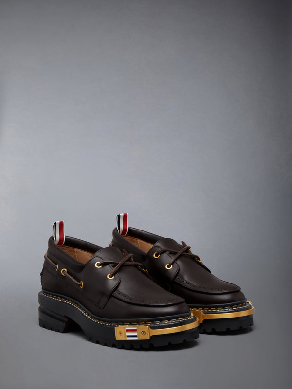 VITELLO CALF HIKING LEATHER SOLE BOAT SHOE - image 2