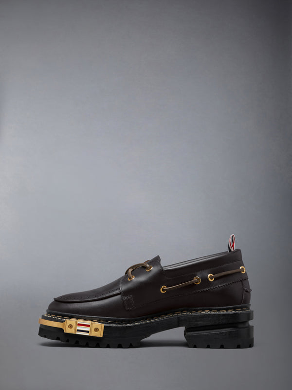 VITELLO CALF HIKING LEATHER SOLE BOAT SHOE - image 3