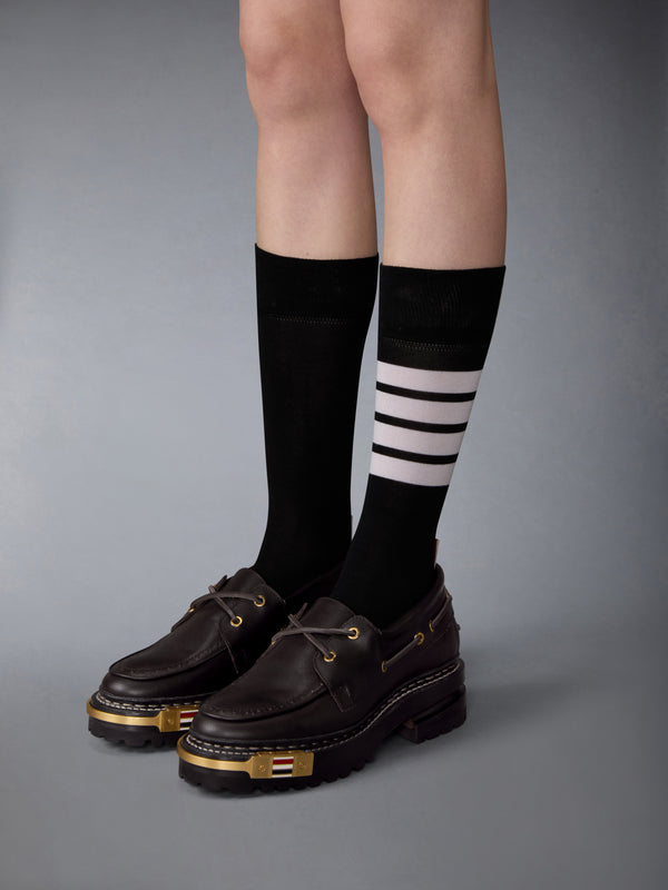 VITELLO CALF HIKING LEATHER SOLE BOAT SHOE - image 4