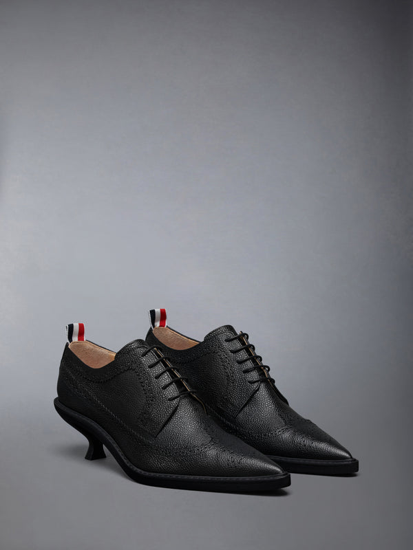LEATHER SOLE HEELED LONGWING BROGUE - image 2