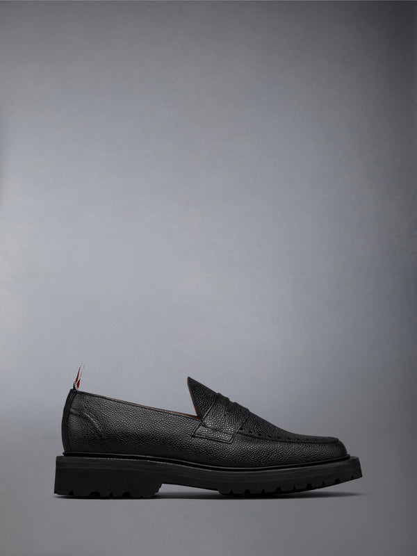 PEBBLE GRAIN COMMANDO SOLE PENNY LOAFER - featured image