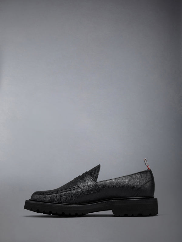PEBBLE GRAIN COMMANDO SOLE PENNY LOAFER - image 3