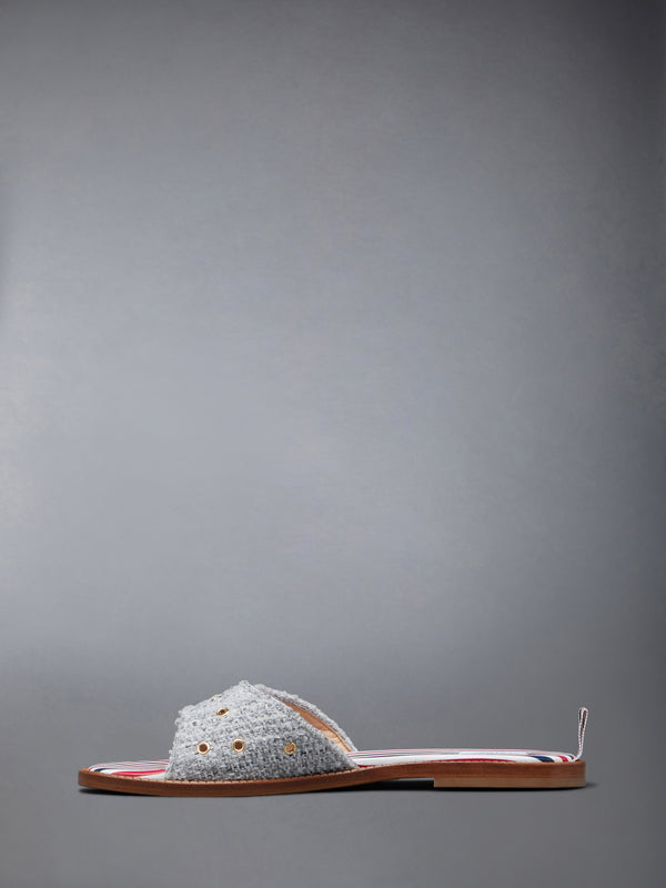 TWEED ANCHOR BUTTON CLAQUETTE - image 3