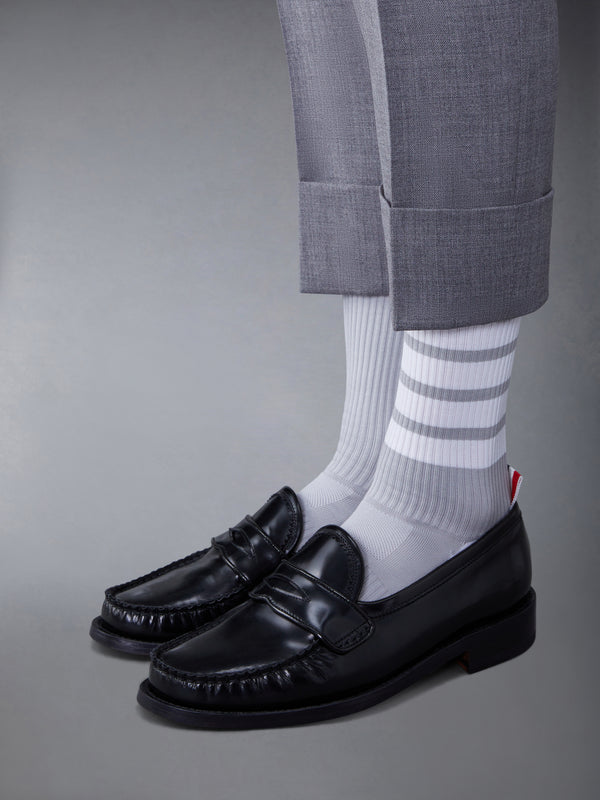 SPAZZOLATO PLEATED VARSITY LOAFER - image 4
