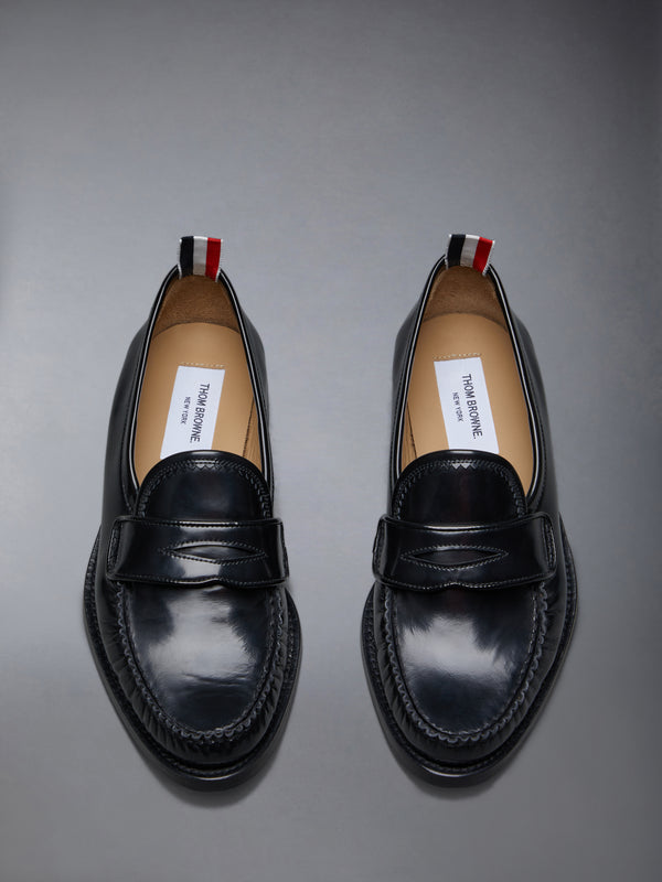 SPAZZOLATO PLEATED VARSITY LOAFER - image 5