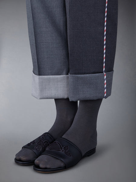 VITELLO NAUTICAL CLAQUETTE BLACK
