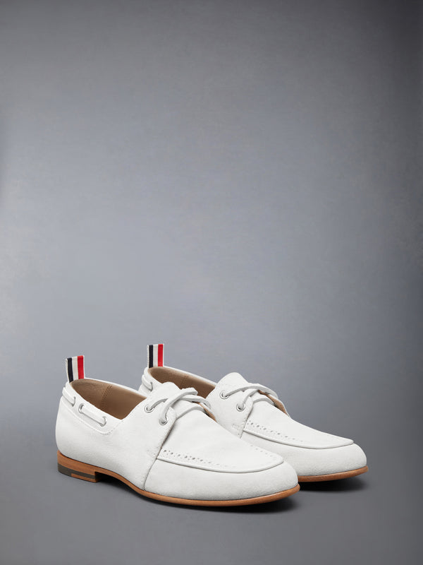SUEDE FLEX LEATHER SOLE BOAT SHOE - image 2