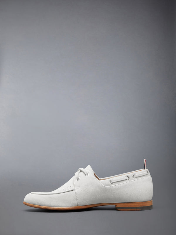 SUEDE FLEX LEATHER SOLE BOAT SHOE - image 3