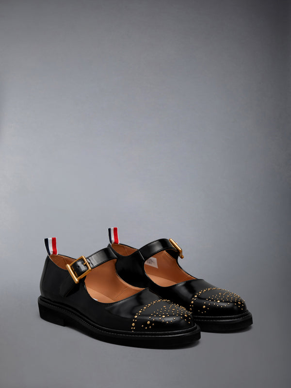 SOFT SPAZZOLATO LEATHER STUD THOM JOHN - image 2