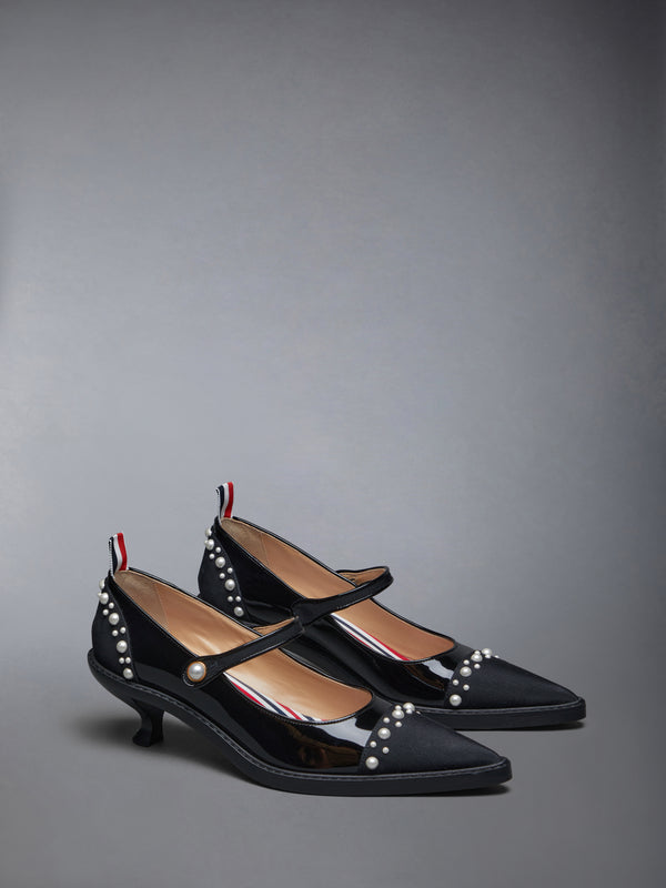 PEARLED PATENT THOM JOHN BROGUE - image 2