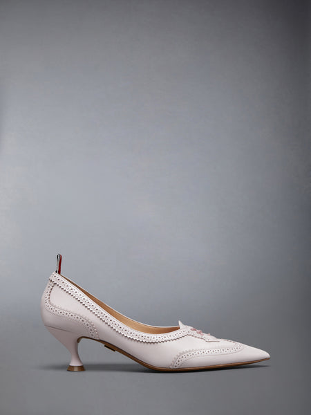 SOFT PATENT WINGTIP PUMP 50MM LIGHT PINK