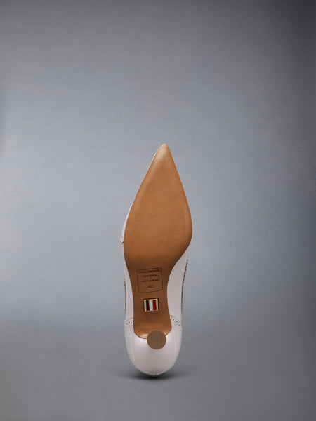 SOFT PATENT WINGTIP PUMP 50MM LIGHT PINK