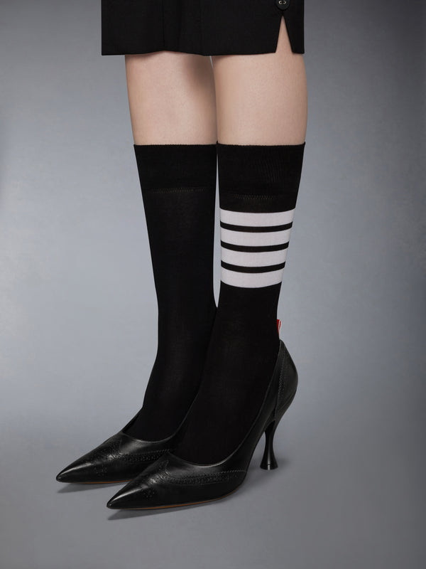 LEATHER WINGTIP PUMP 90MM - image 4