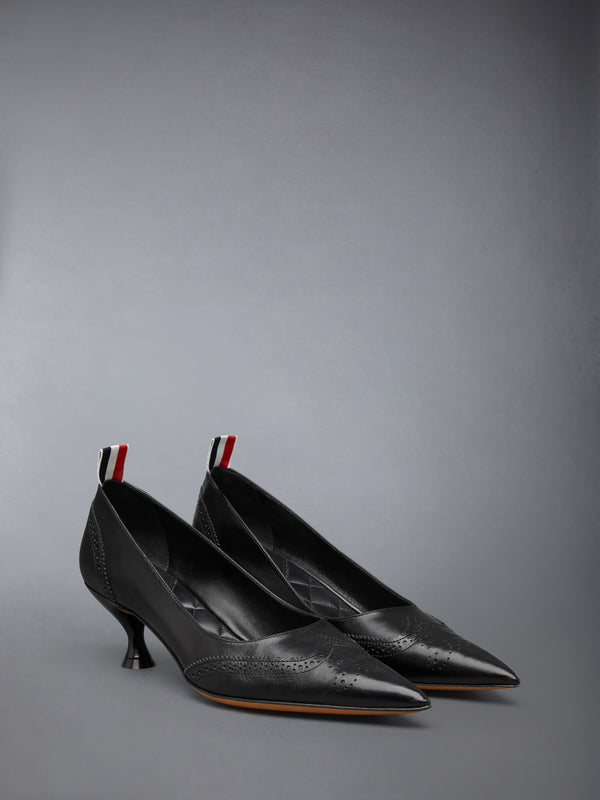 LEATHER WINGTIP PUMP 50MM - image 2