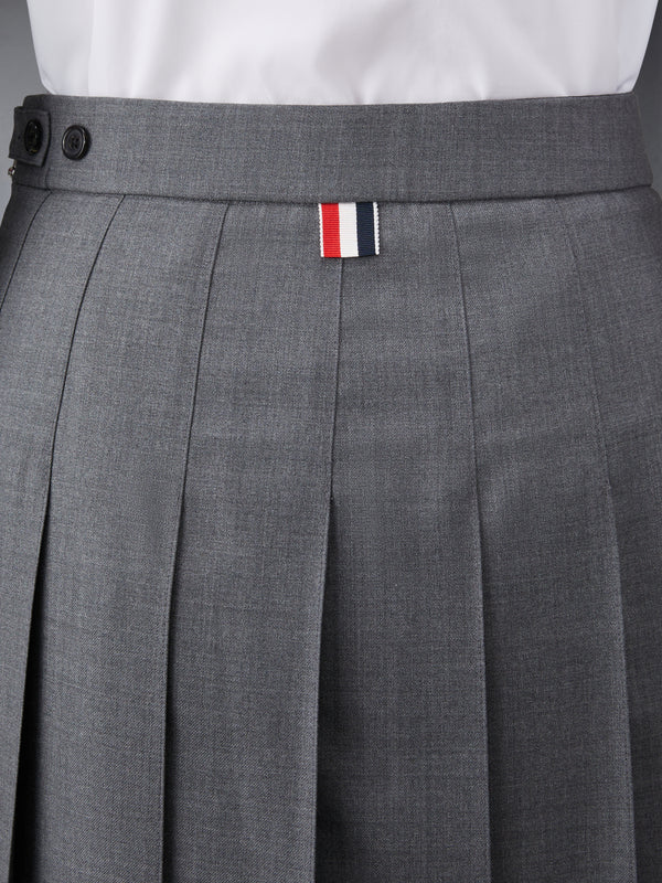 SUPER 120'S TWILL PLEATED SKIRT - image 6