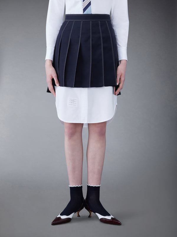 FRESCO MINI PLEATED SKIRT - featured image