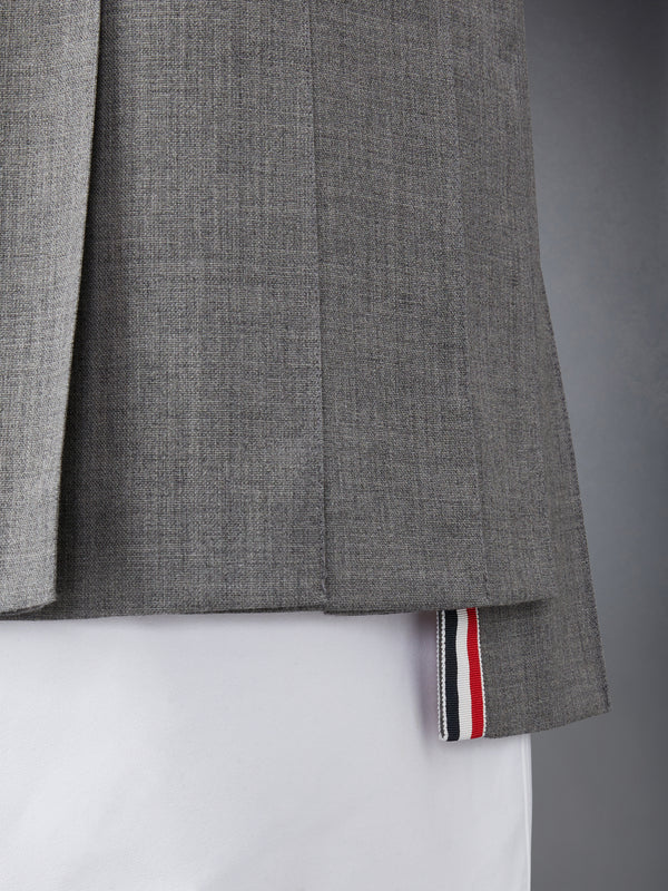 WOOL FRESCO PLEATED MINI SKIRT - image 5