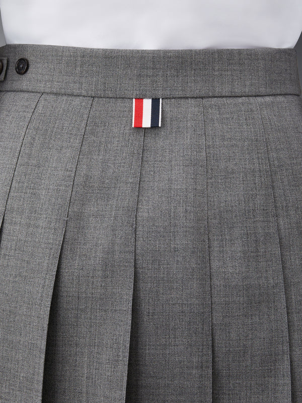 WOOL FRESCO PLEATED MINI SKIRT - image 6