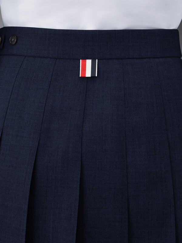 WOOL FRESCO PLEATED MINI SKIRT - image 6