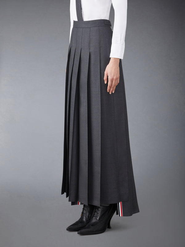 SUPER 120’S TWILL PLEATED MAXI SKIRT - image 2