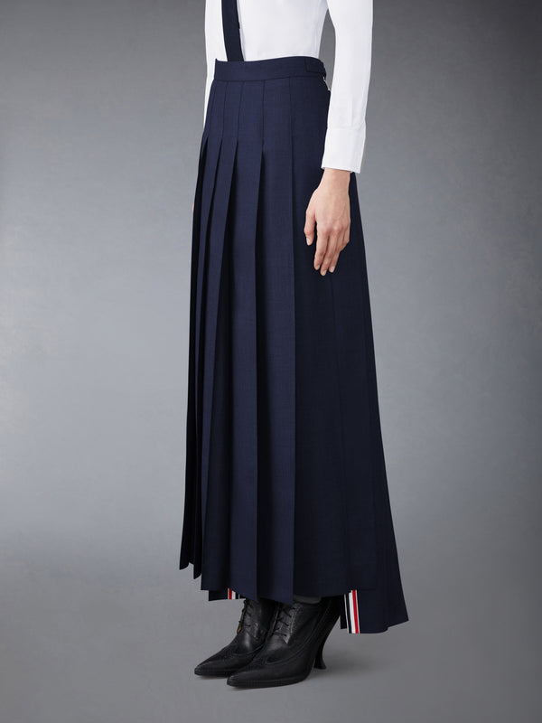SUPER 120’S TWILL PLEATED MAXI SKIRT - image 2
