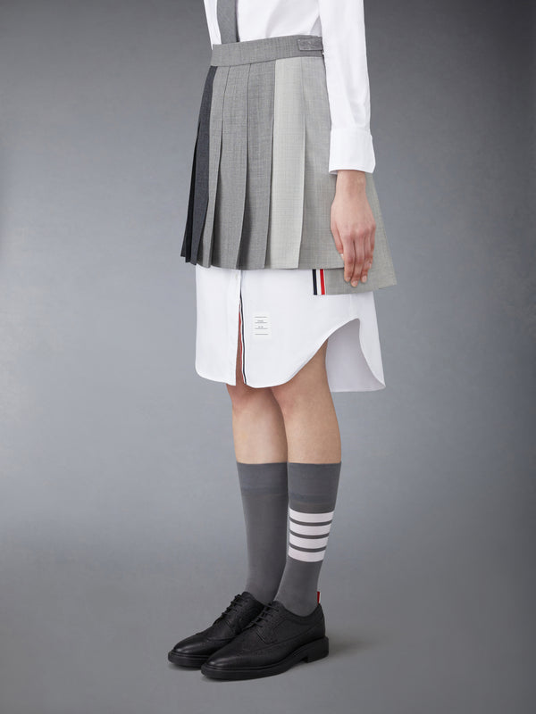 FRESCO FUNMIX PLEATED MINI SKIRT - image 2