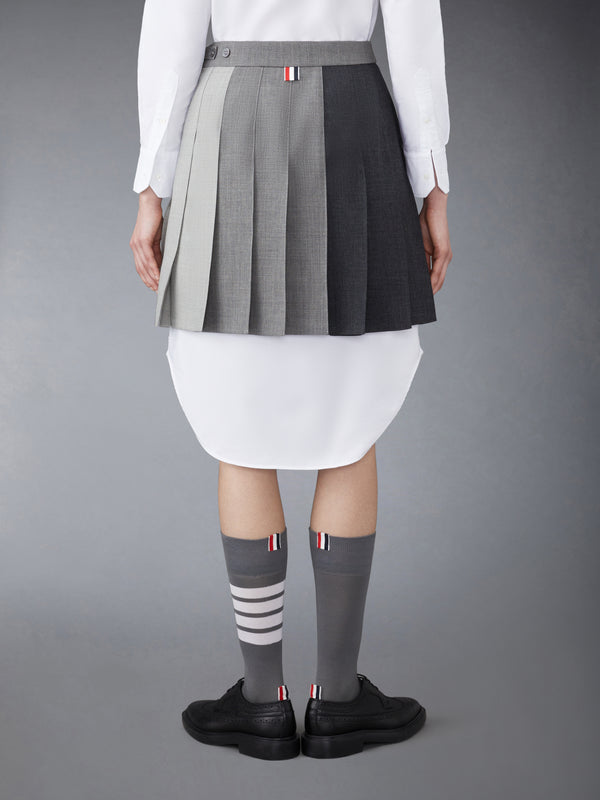 FRESCO FUNMIX PLEATED MINI SKIRT - image 3