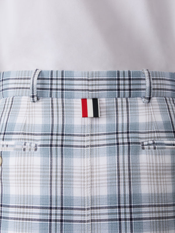 WINDOWPANE PLAID BELTLOOP SACK SKIRT - image 5