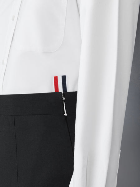 SCHOOL UNIFORM A-LINE SKIRT BLACK